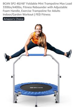 BCAN Foldable Mini Trampoline