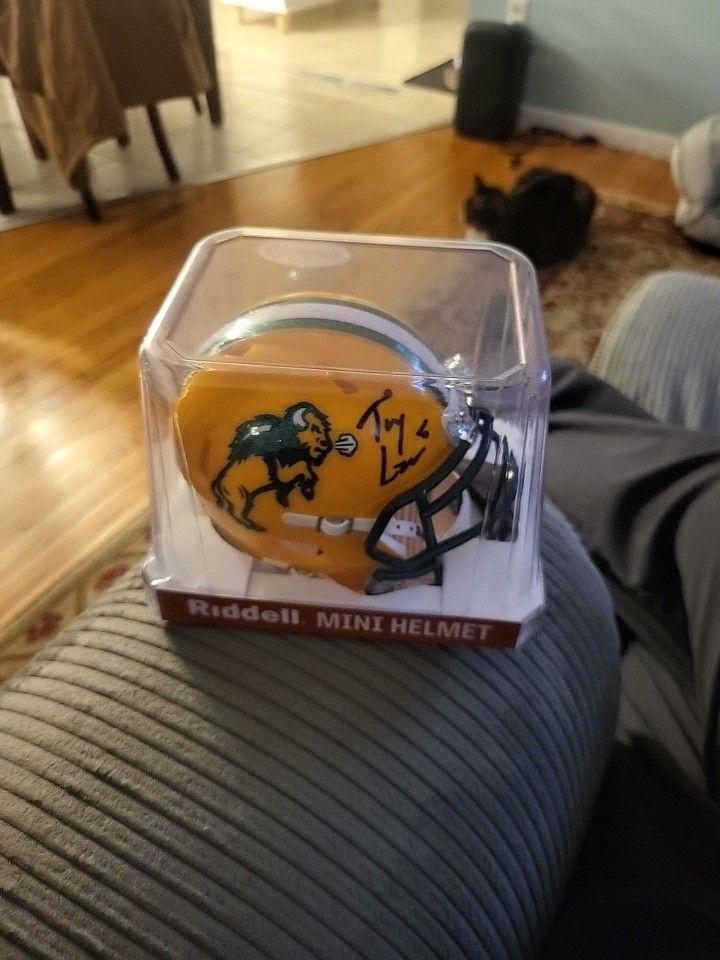 Signed Mini Helmet
