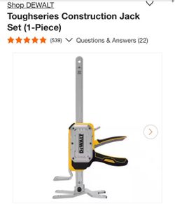 DeWALT Construction Jack