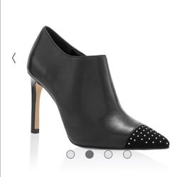 White House Black Market ankle boots women's size 9 black Klaudia stud toe