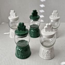 St. Patrick's Day Glass Jars NEW