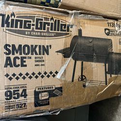 King Grilled Smokin Ace , Bbq Grill Charbroil 