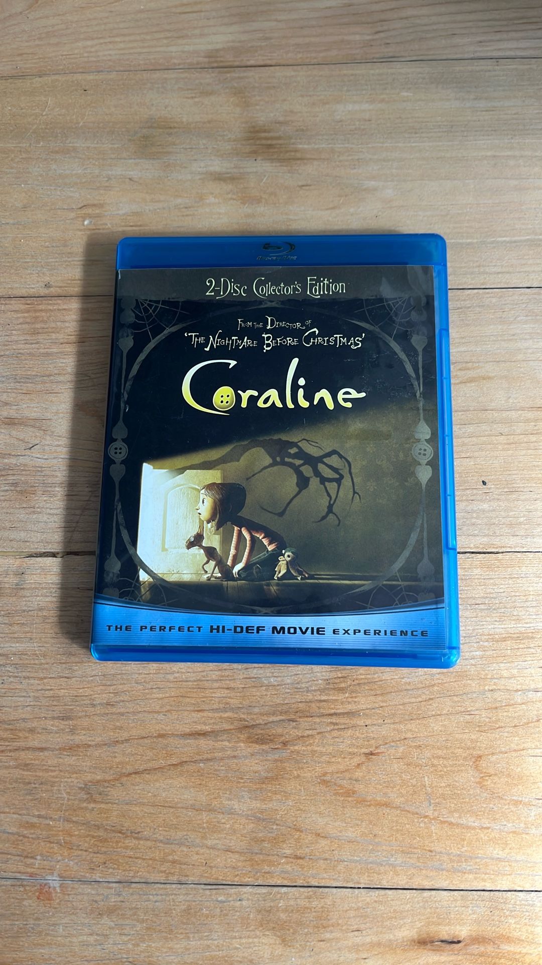 Coraline 3D And Regular Blu-ray