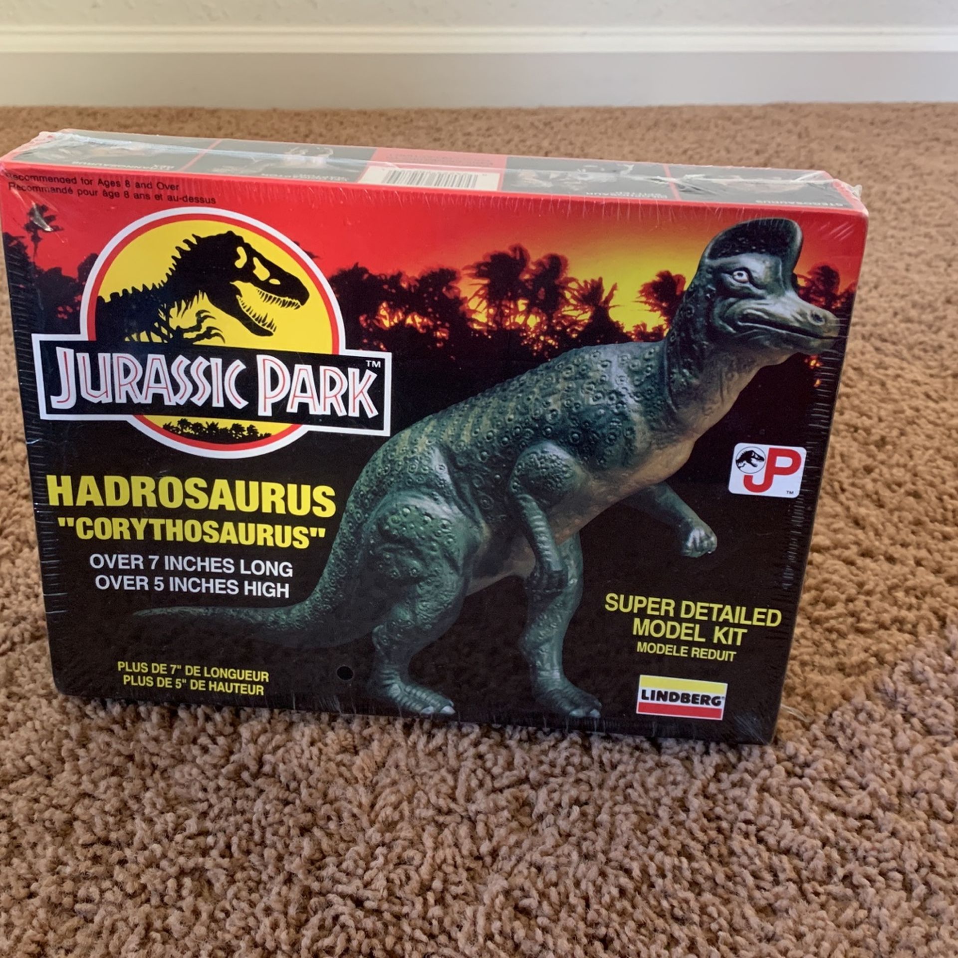 Jurassic Park Hadrosaurus "Corythosaurus" Dinosaur Scale Model