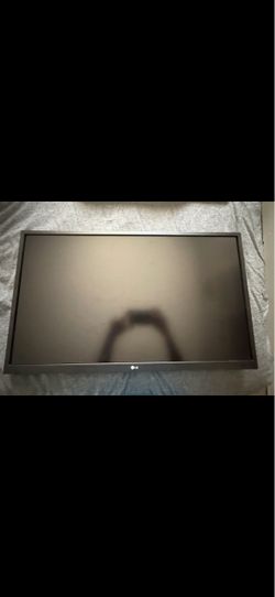 LG Flat Screen Monitor