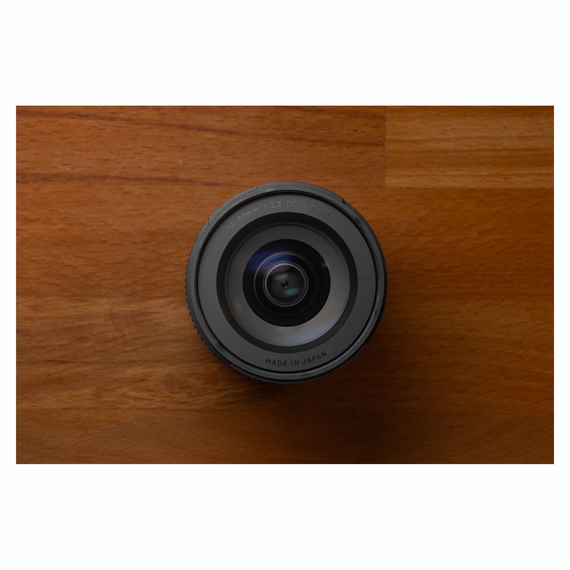 Sigma 18-50 F2.8 Fuji X-mount Zoom Lens