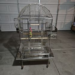 Large Stainless Birdcage