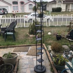 Tall Metal Shelf 