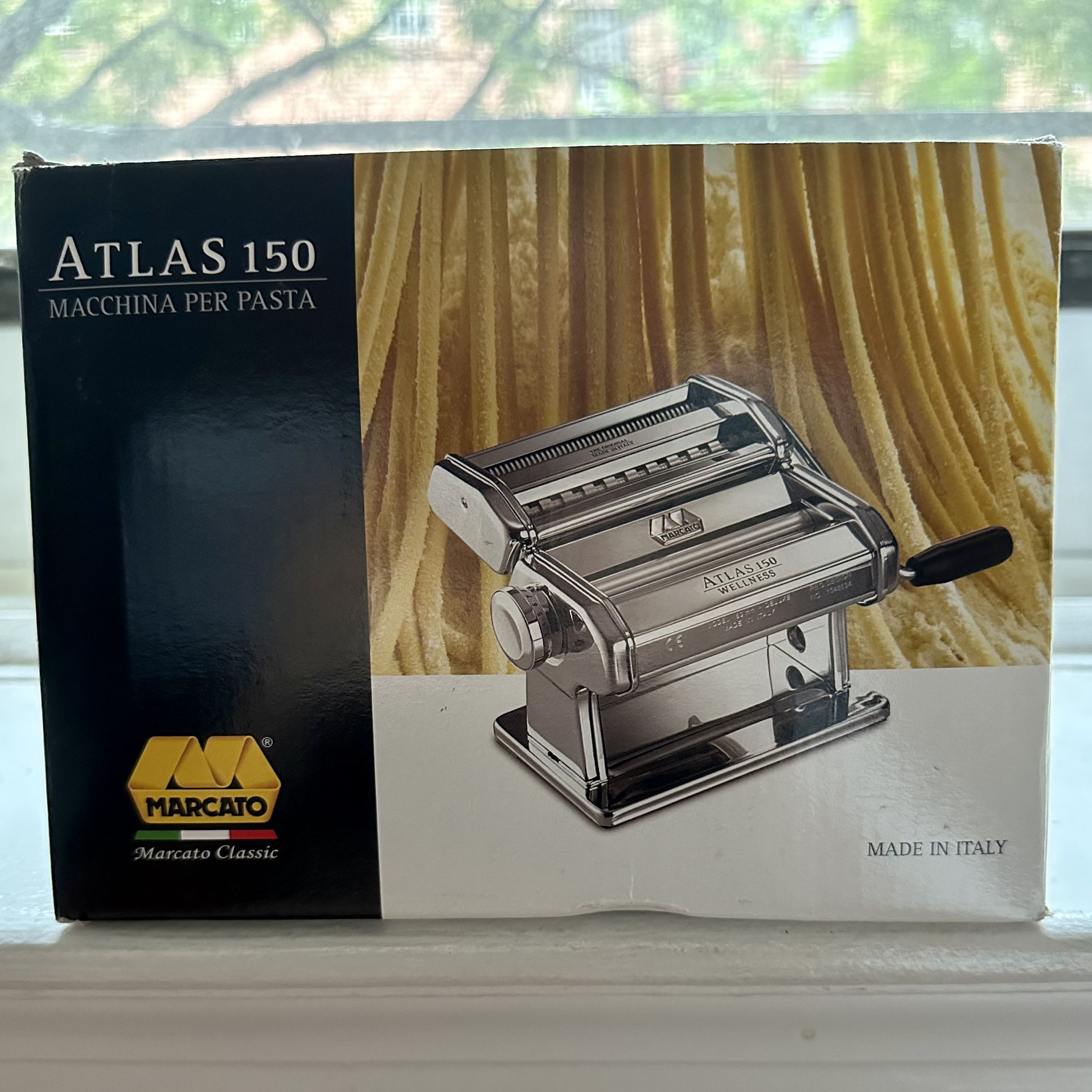 Marcato Atlas 150 Pasta Maker Machine, Brand New for Sale in New York, NY -  OfferUp