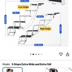 Dog stairs for truck