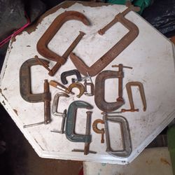 12 C Clamps $30