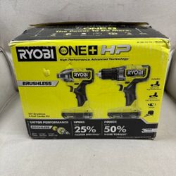 Ryobi 18v HP DRILL AND IMPACT DRIVER COMBO