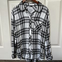 Rails  plaid  button down  long sleeved shirt