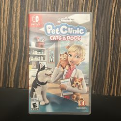 Nintendo Switch Pet Clinic Game