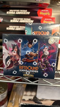 Riftbound league of legends origins sealed booster box