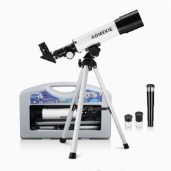 Telescope For Kids 50mm Refractor Telescope For Beginner Astronomy Educational