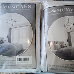 Mumfans Pinch Pleated Curtains 