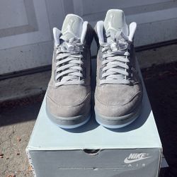 Air Jordan 5 Retro Wolf Grey