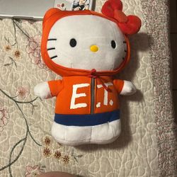 Hello kitty ET universal studios plush
