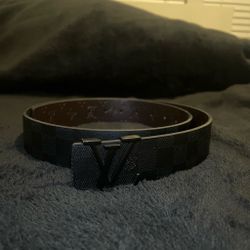 Black Louis Vuitton Belt Size 32/34
