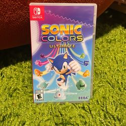 sonic colors ultimate nintendo switch