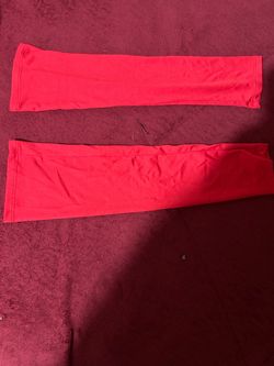Red Arm Sleeves Fits Almost Any Size ( 2 for each )