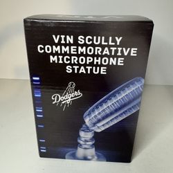 2017 LOS ANGELES DODGERS VIN SCULLY SGA Commemorative MICROPHONE STATUE 05/03