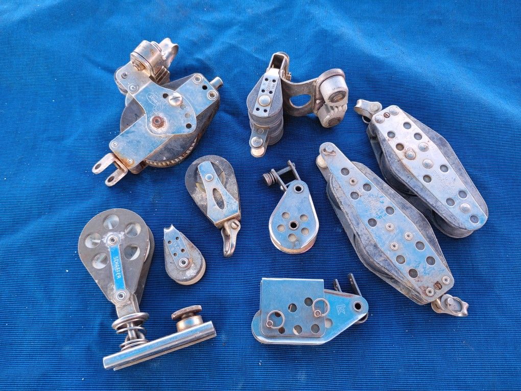 Sailboat Pulleys.