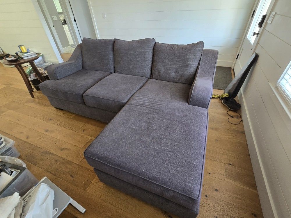 Grey Living Spaces Couch