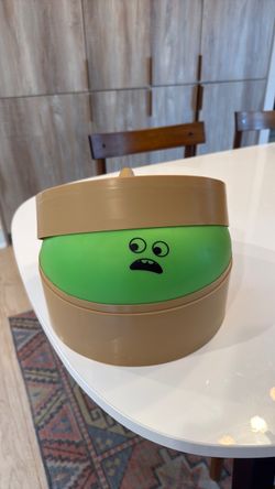 Big green squishy dumpling