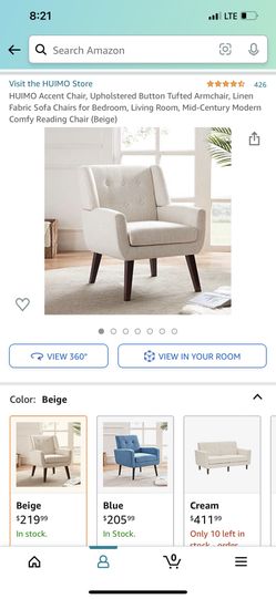 Huimo accent chair clearance