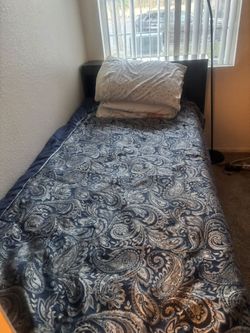 Bed with drawers