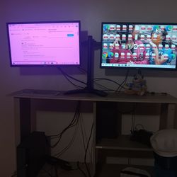 DUAL MONITOR LG COMPUTER MOUNT INCLUDED