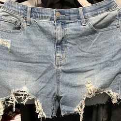 Women’s High Rise Jean Shorts