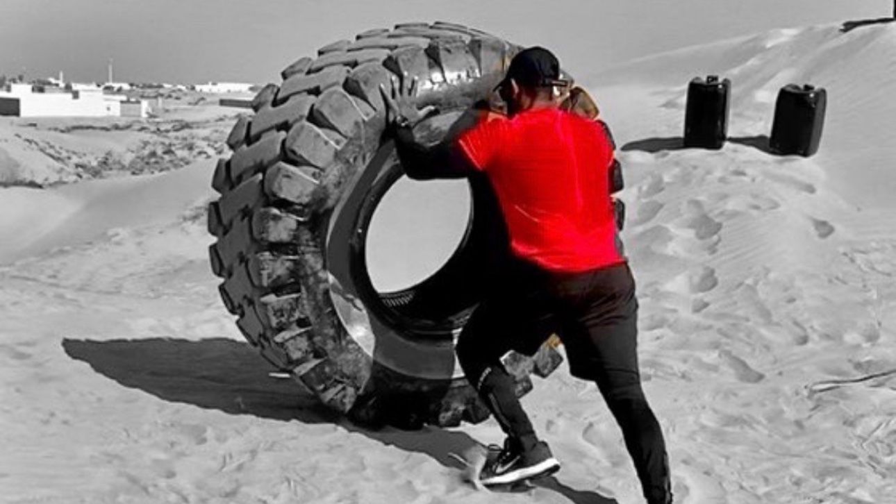 CrossFit Tractor Tires for fitness training!