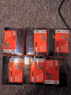 6 bracket kit for level rail boxes brand new