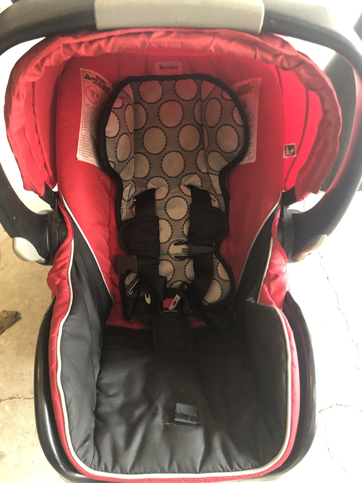 Britax B-safe infant car seat & 2 bases