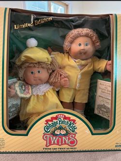 Twin Cabbage patch twins Kids