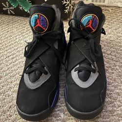 Jordan 8 Aqua Size 7y 