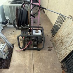 Pressure Washer With Hose And Reel