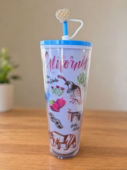 Starbucks California “The Golden State” 24 oz Venti Cold Cup Tumbler