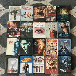 20 TV Series DVD’s