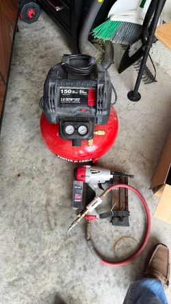 Compressor and pneumatic stapler