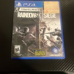 Tom Clancy’s Rainbow Six Siege – PS4 – Tested & Working