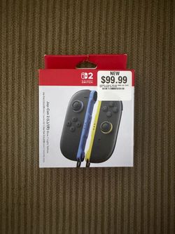 Brand New Nintendo Switch 2 Joy-Con 2 Blue/Light Yellow!!