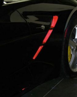 C7 Corvette Stingray Side Cove/Hood Scoop LED Lighting Kit with (4) Function Remote