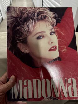 Madonna Official Concert Program Like A Virgin Tour 1985