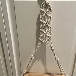 Macrame Wall Hanging Shelf