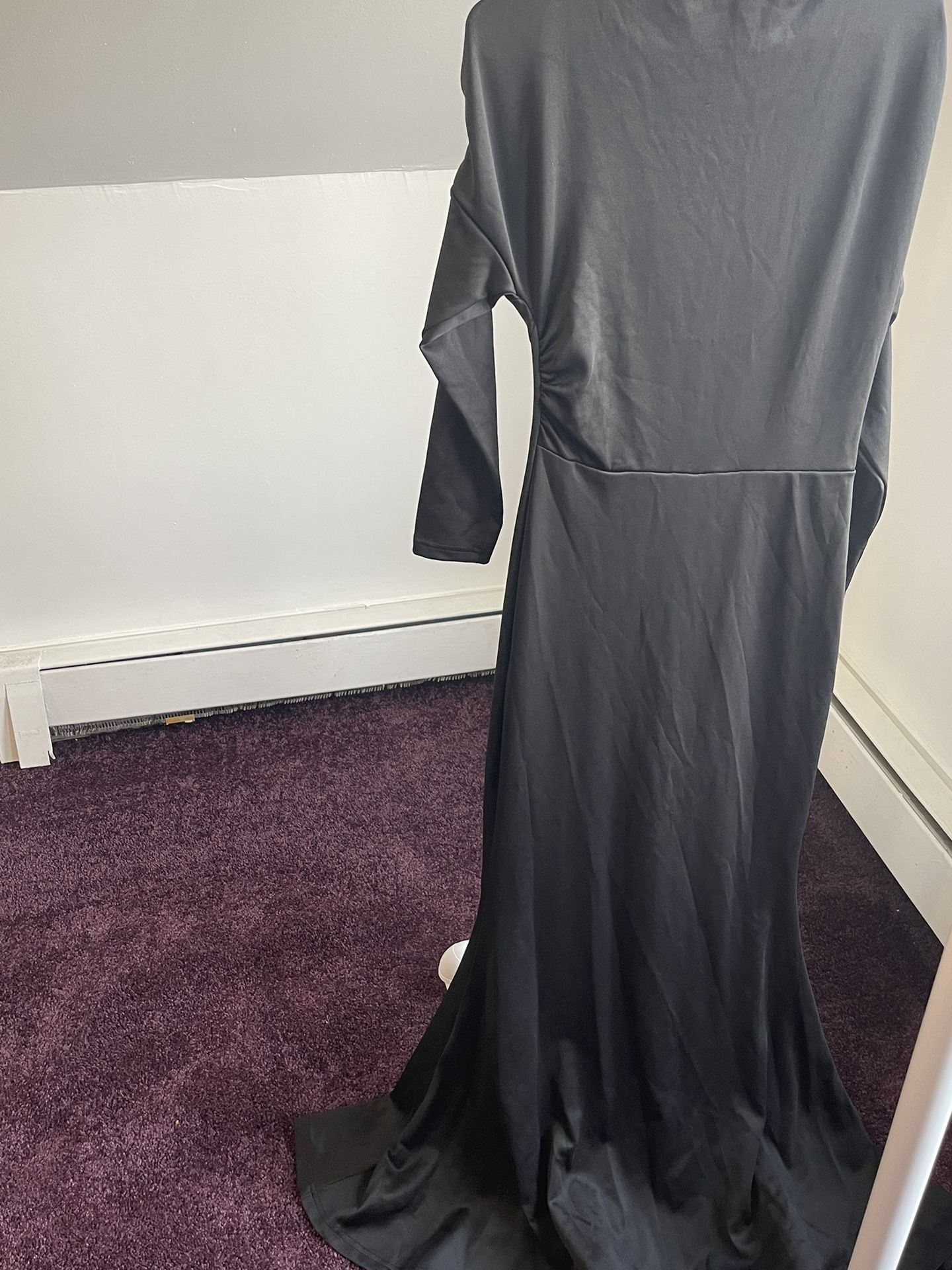Plain Black Gown