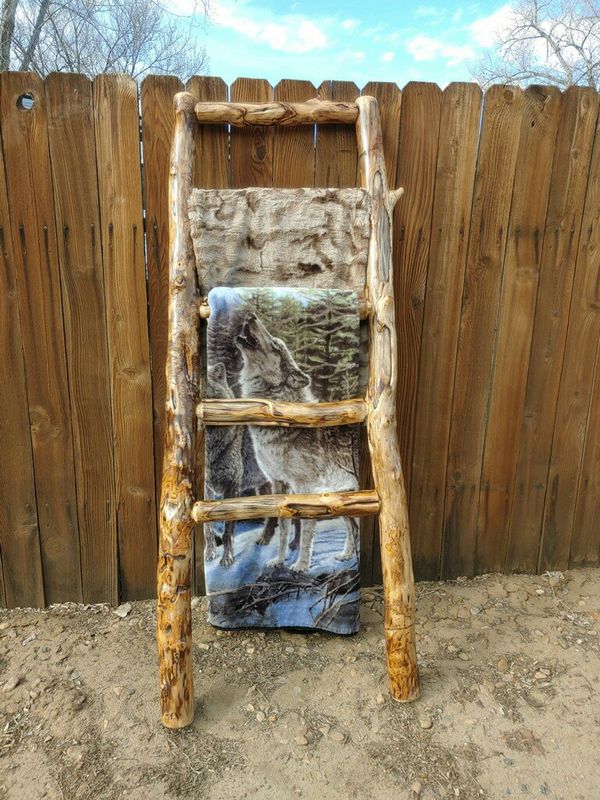 Rustic aspen blanket ladder for Sale in Evans, CO OfferUp